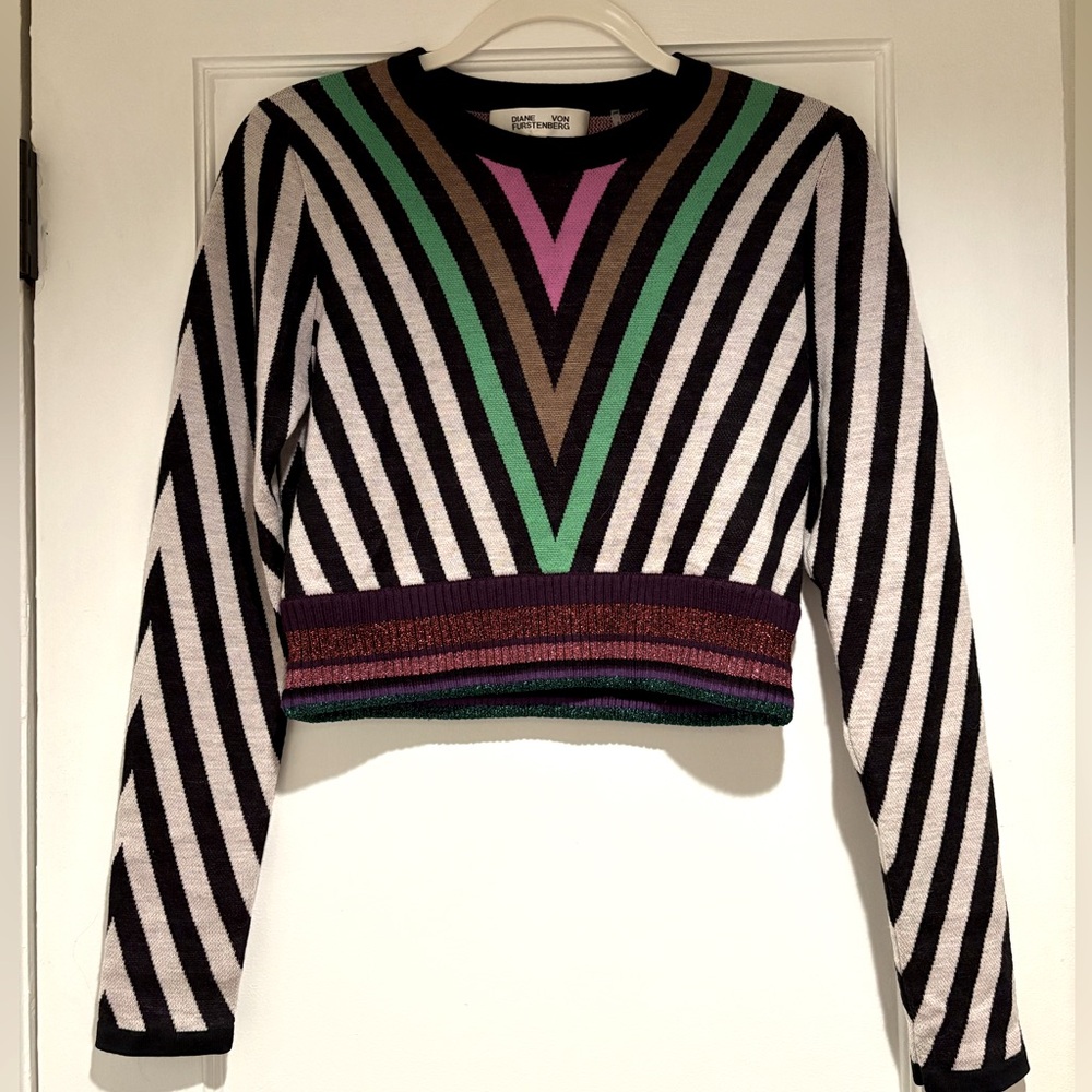 Colorful Striped Sweater